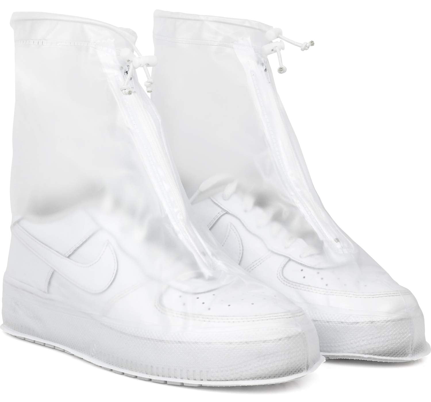 Galashield Rain Shoe Covers in clear 3X-Large provide waterproof protection for outdoor wear