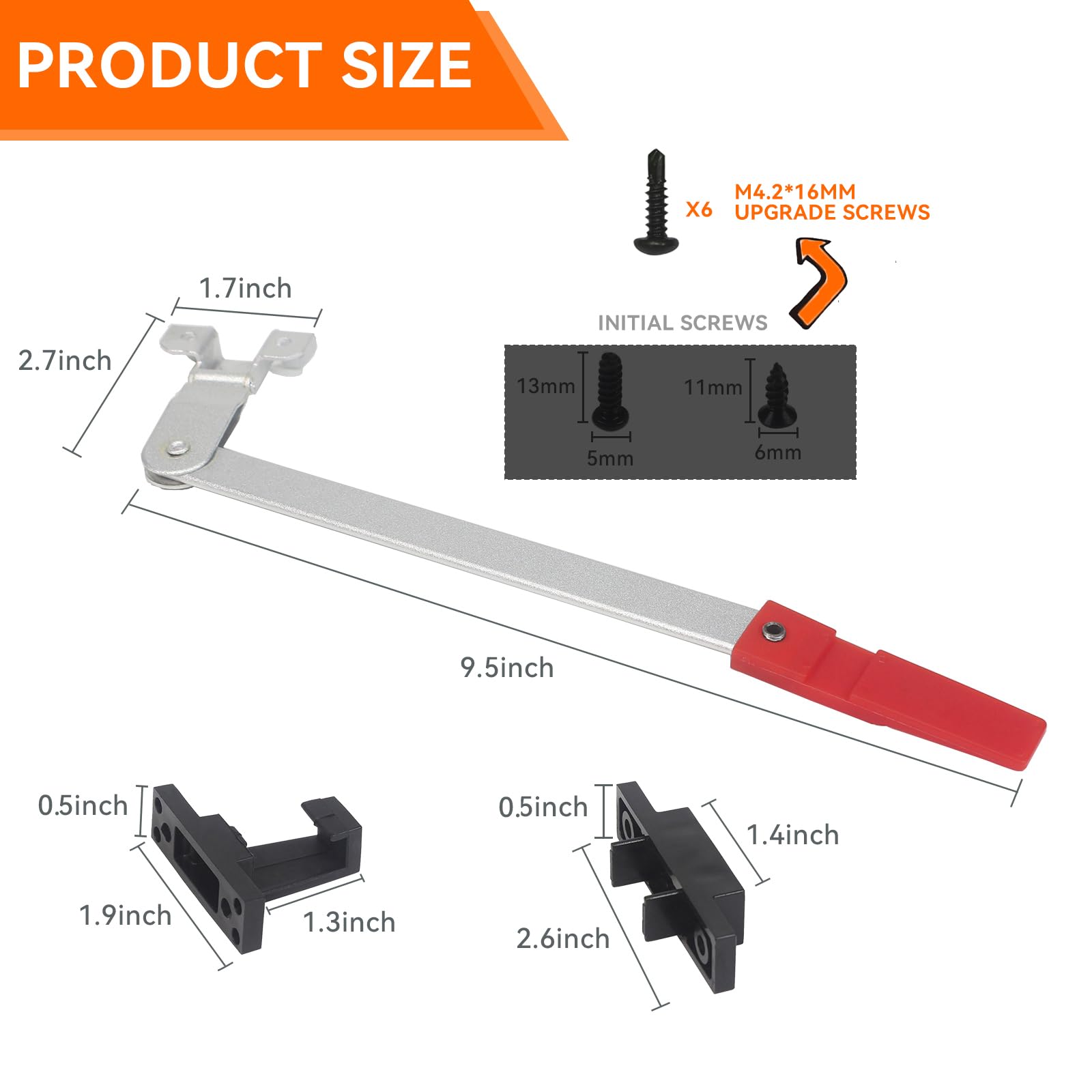 GAMPRO exit window holder provides sturdy support on any RV window during travel.