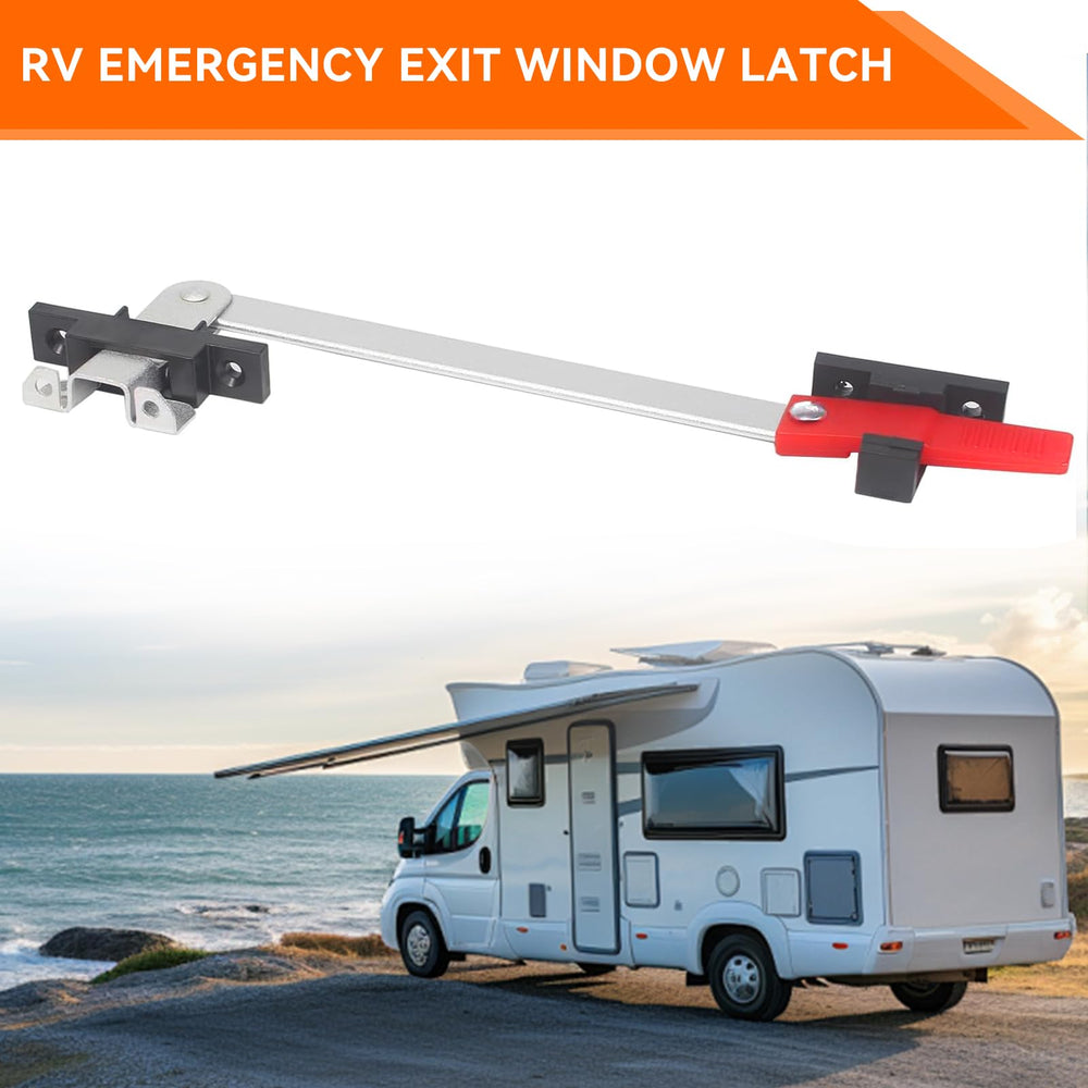 GAMPRO sturdy window security bracket maintains window stability in windy conditions.