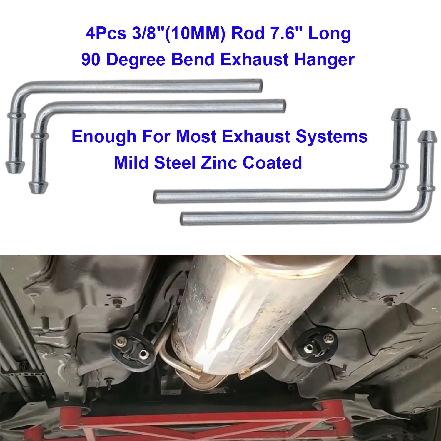 Ganluuree 2-hole insulator mount reducing vibration at mounts