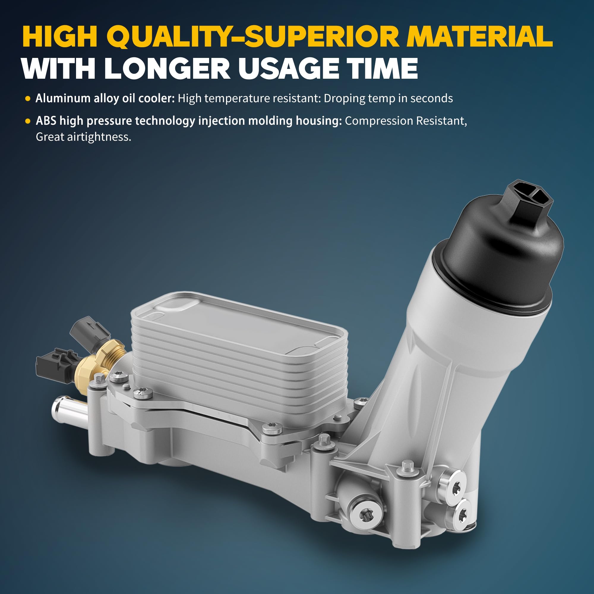GAOBEN engine bay installation illustrating straightforward fit for 2011-2016 vehicles.