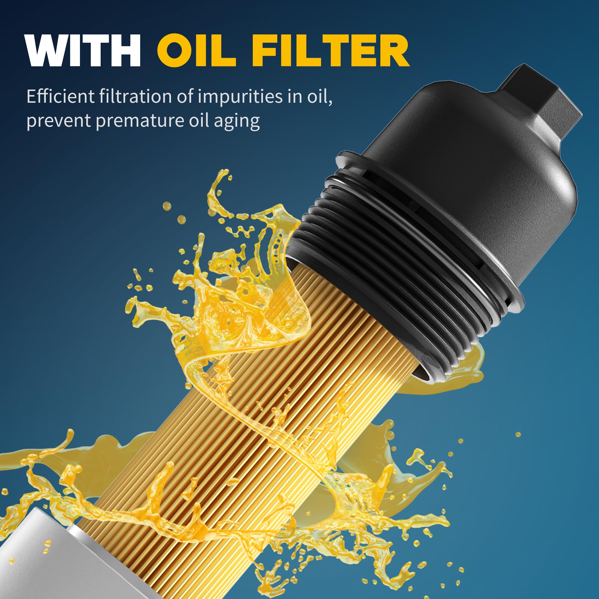 GAOBEN replacement for damaged plastic oil housings.