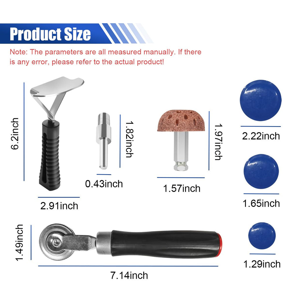 GAOLAOSY buffer wheel preparing tire surface for patch adhesion