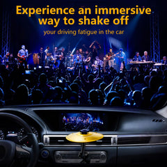 Gaolerbee mini drum vent attachment creates vent percussion while driving.