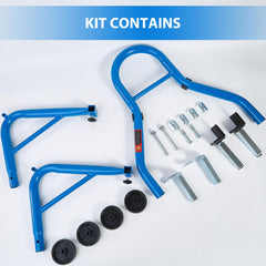 GAOLLY adjustable-height stand with five stops fits many bikes.