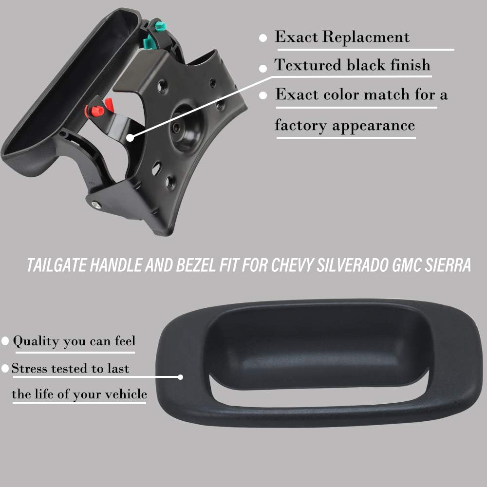 Gaoyeer rod clips set A secures tailgate components reliably