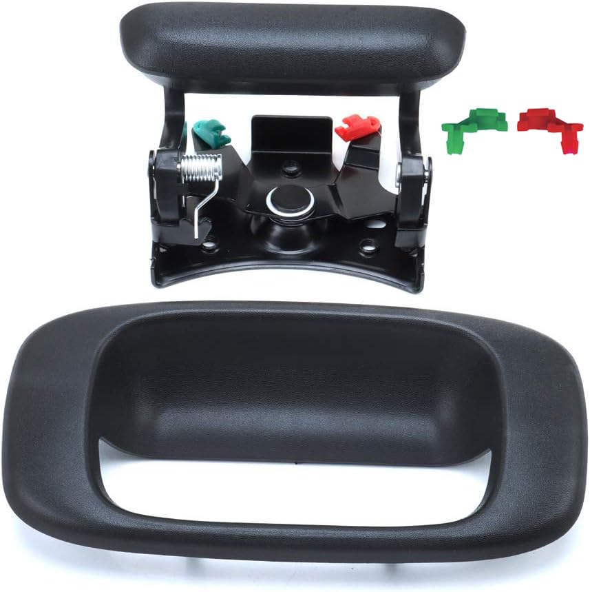 Gaoyeer tailgate latch for Chevy Silverado and GMC Sierra, durable exterior upgrade