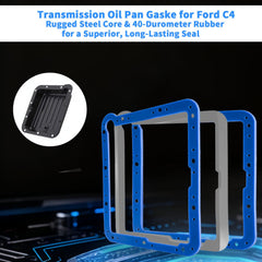 Industrial-grade materials resist heat and ATF degradation.