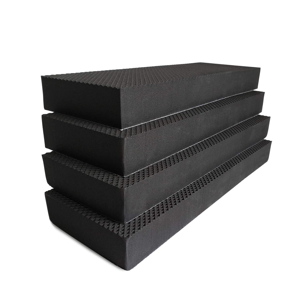 Garage Smith GWP04 wall protector 4-pack shields garage walls from car door impact.