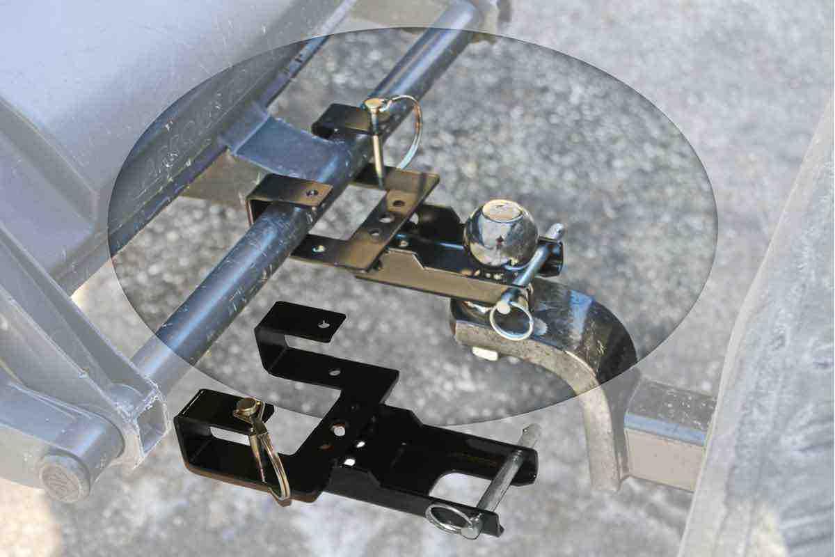 Garbage Commander ball-mounted application supports secure hookup for versatile towing tasks