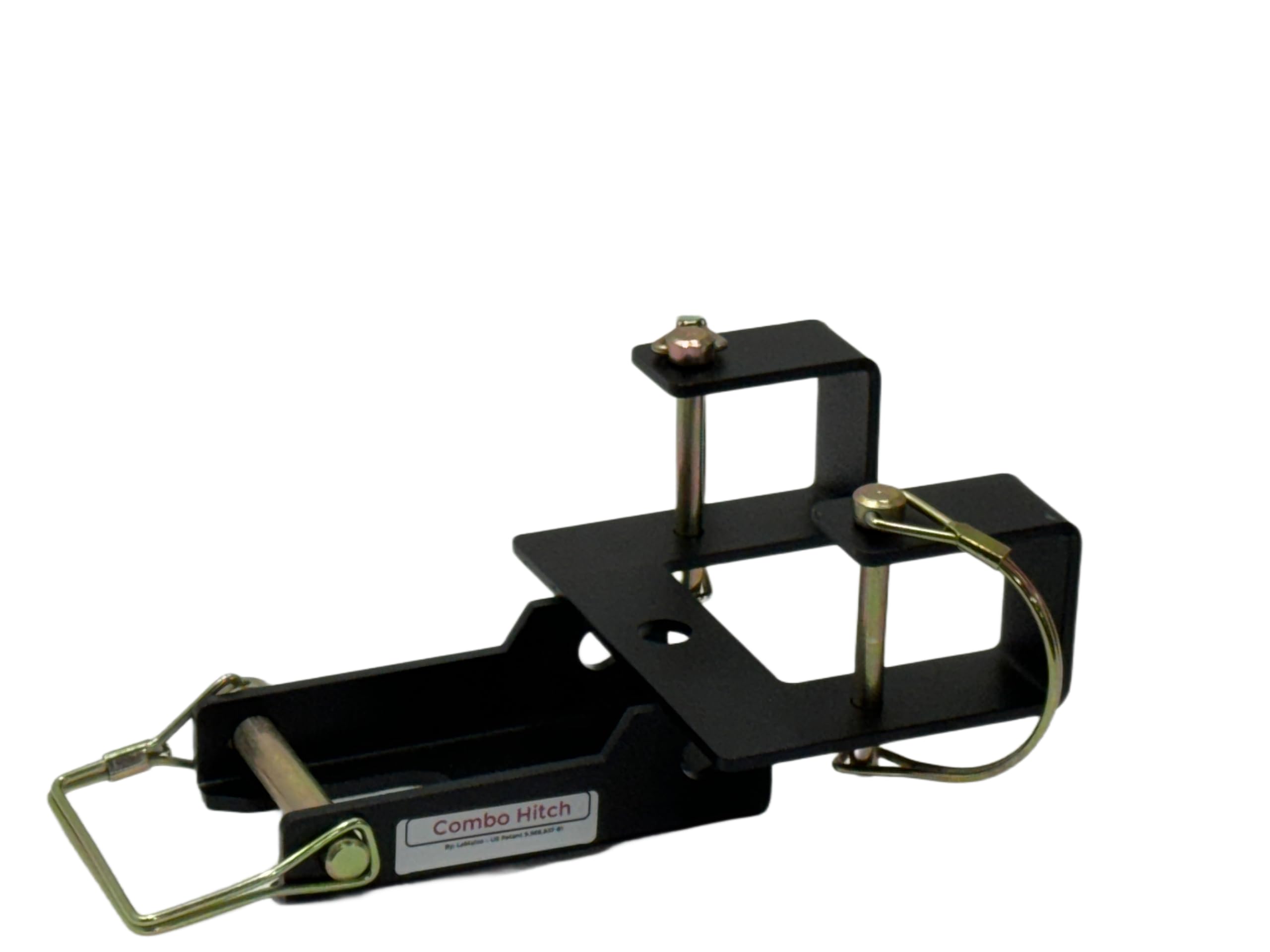 Garbage Commander haul pin hitch in action enables sturdy trailer connections