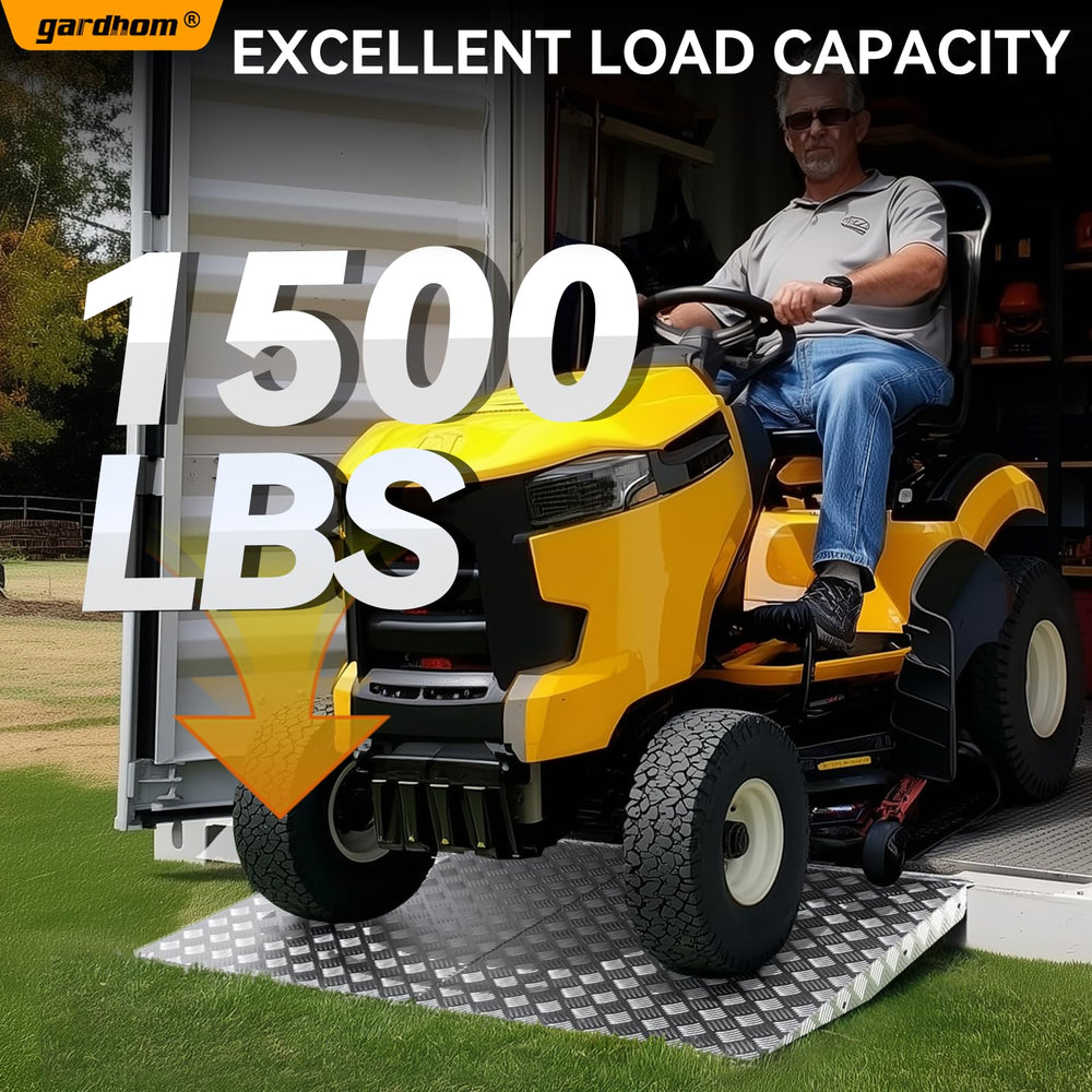 Gardhom versatile ramps for steps, decks, and sheds