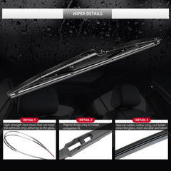 Gardimu durable-rear-wiper-arm-assembly resists wear for lasting performance.
