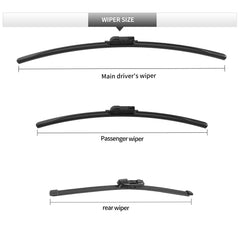Gardimu Taos installation-ready wiper blades kit for quick swap