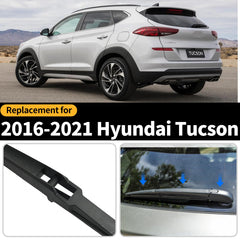 GARDIMU Tucson rear wiper packaging shows complete set for quick, tool-free replacement
