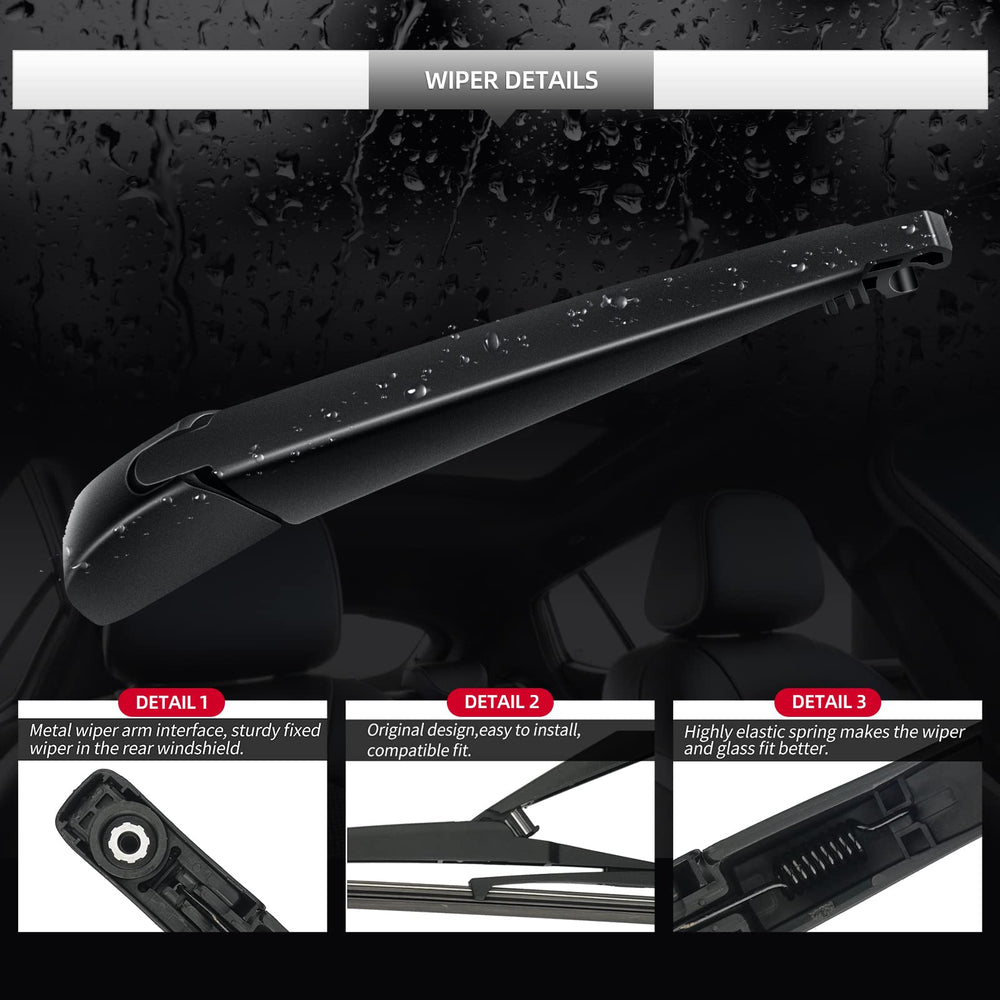 GARDIMU rear wiper for Tucson improves visibility during rain and snow