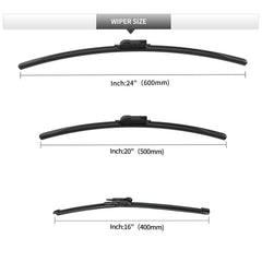 Gardimu wiper blade featuring beam curvature for even windshield contact.