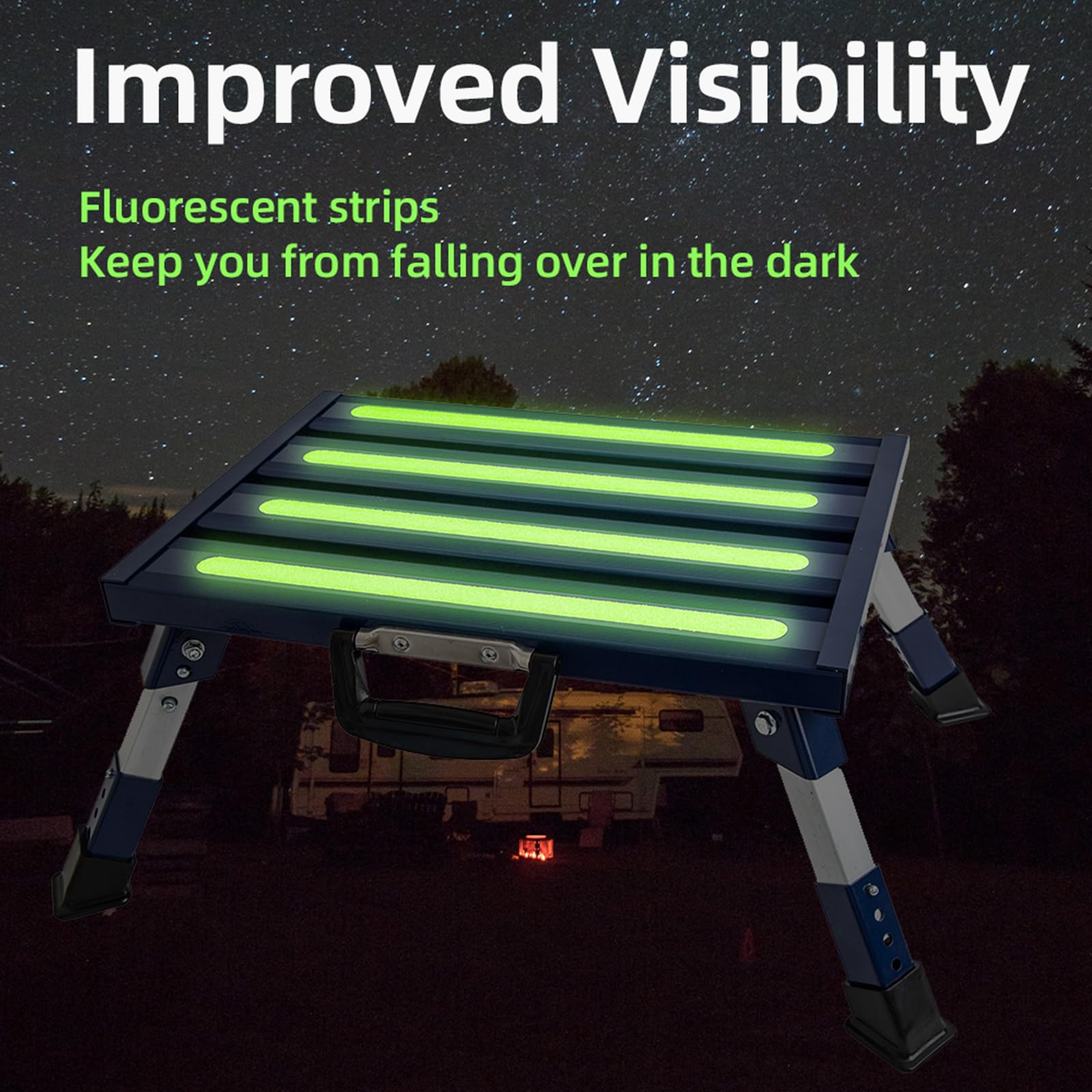 GarfatolRv anti-slip feet stabilize entry on diverse surfaces