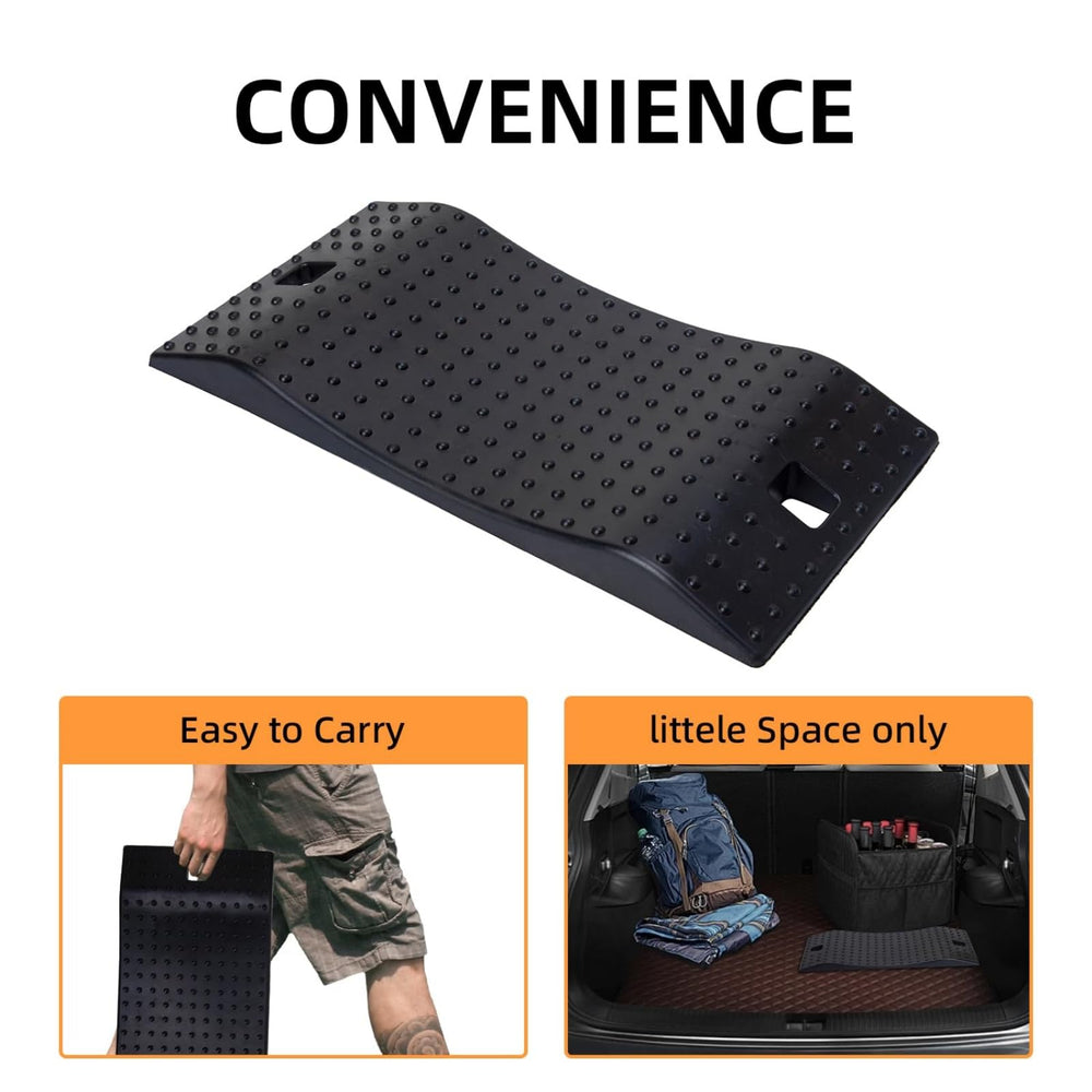 GarfatolRv car ramp rated up to 60k pounds for versatile use