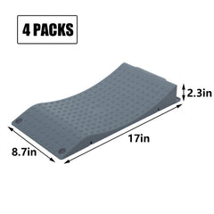 Tires up to 8 inches wide supported by GarfatolRv ramps