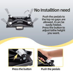 GarfatolRv Steps height-settings 7.7 to 9.3 inches offer flexible climbing options.