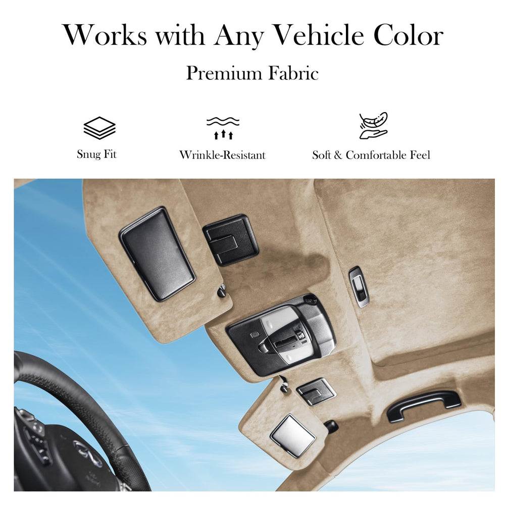 Garifon versatile headliner fits most vehicles for DIY repairs.