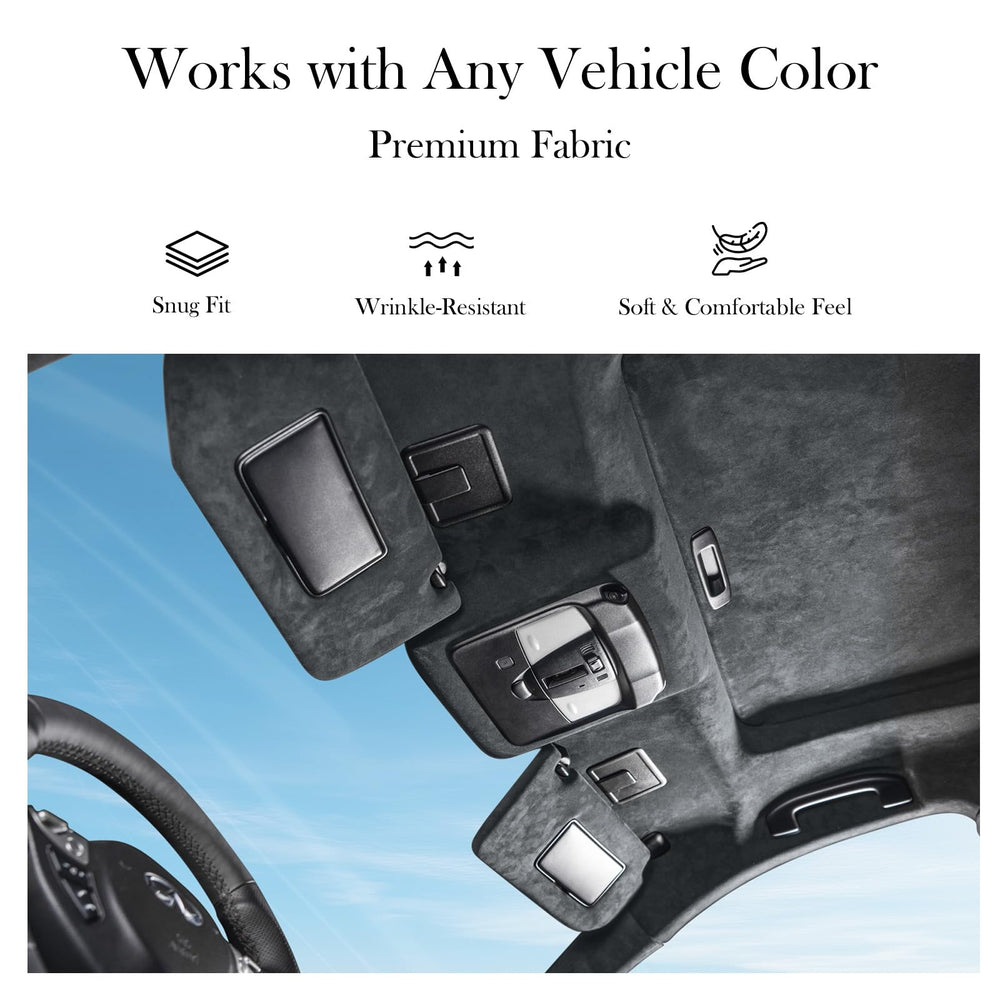 Garifon suede headliner UV fade resistance helps maintain interior aesthetics