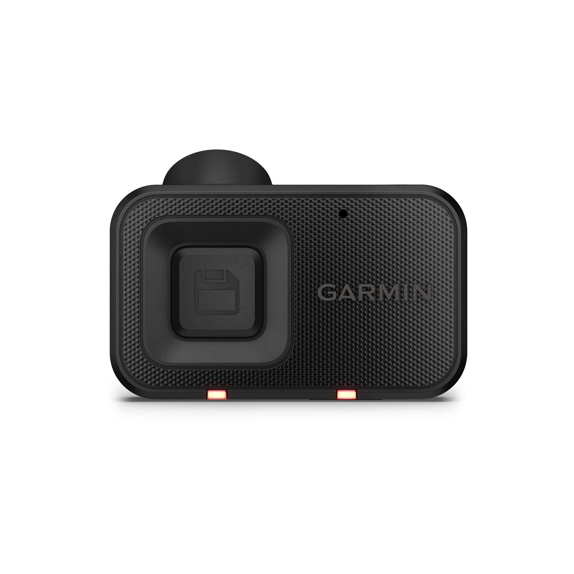 Garmin Dash Cam Mini 3 lens close-up demonstrating polarizer and clearer glare reduction