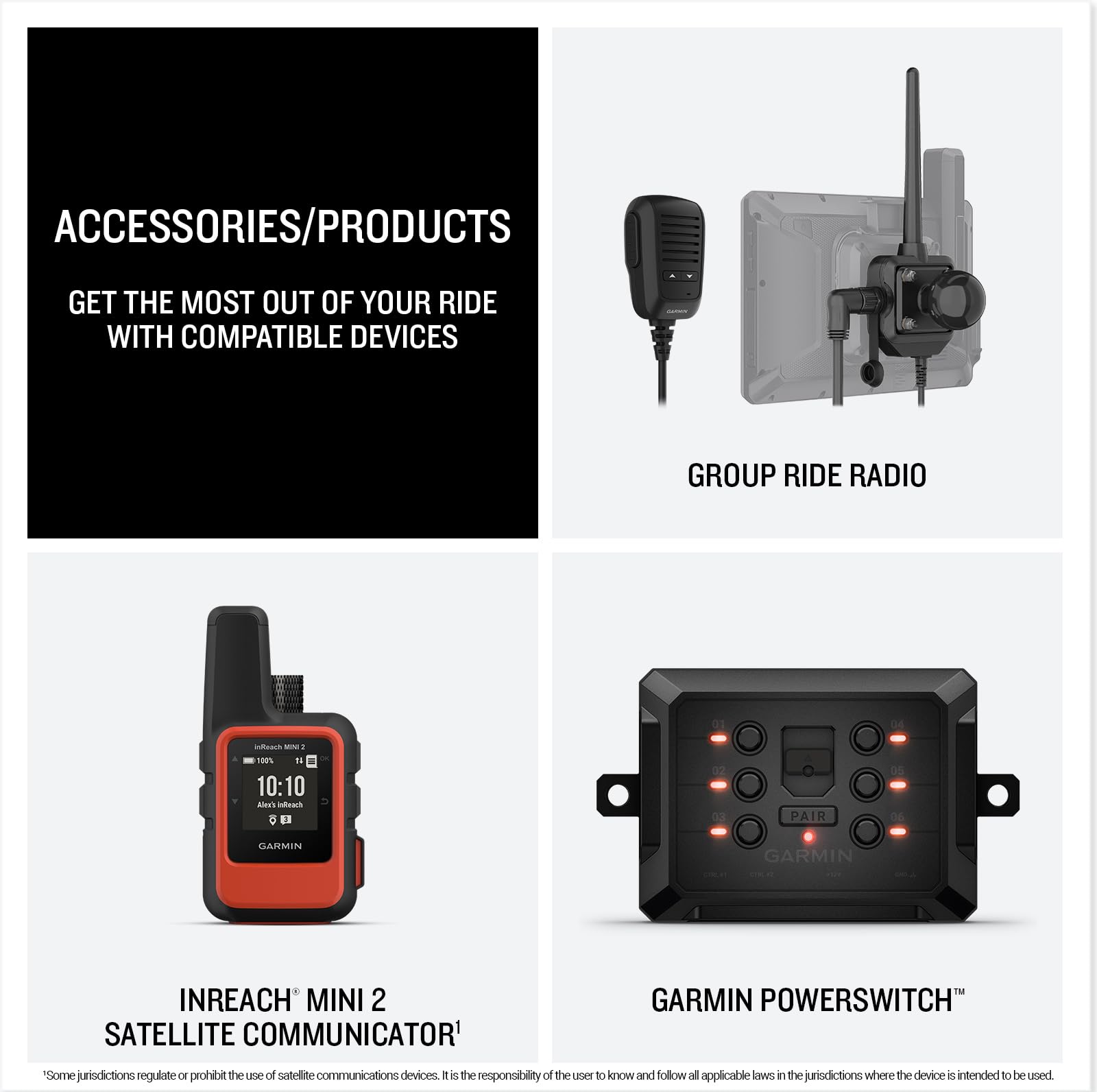 Garmin Tread 2 SxS Edition Outdoor Maps+ provides premium map content and updates