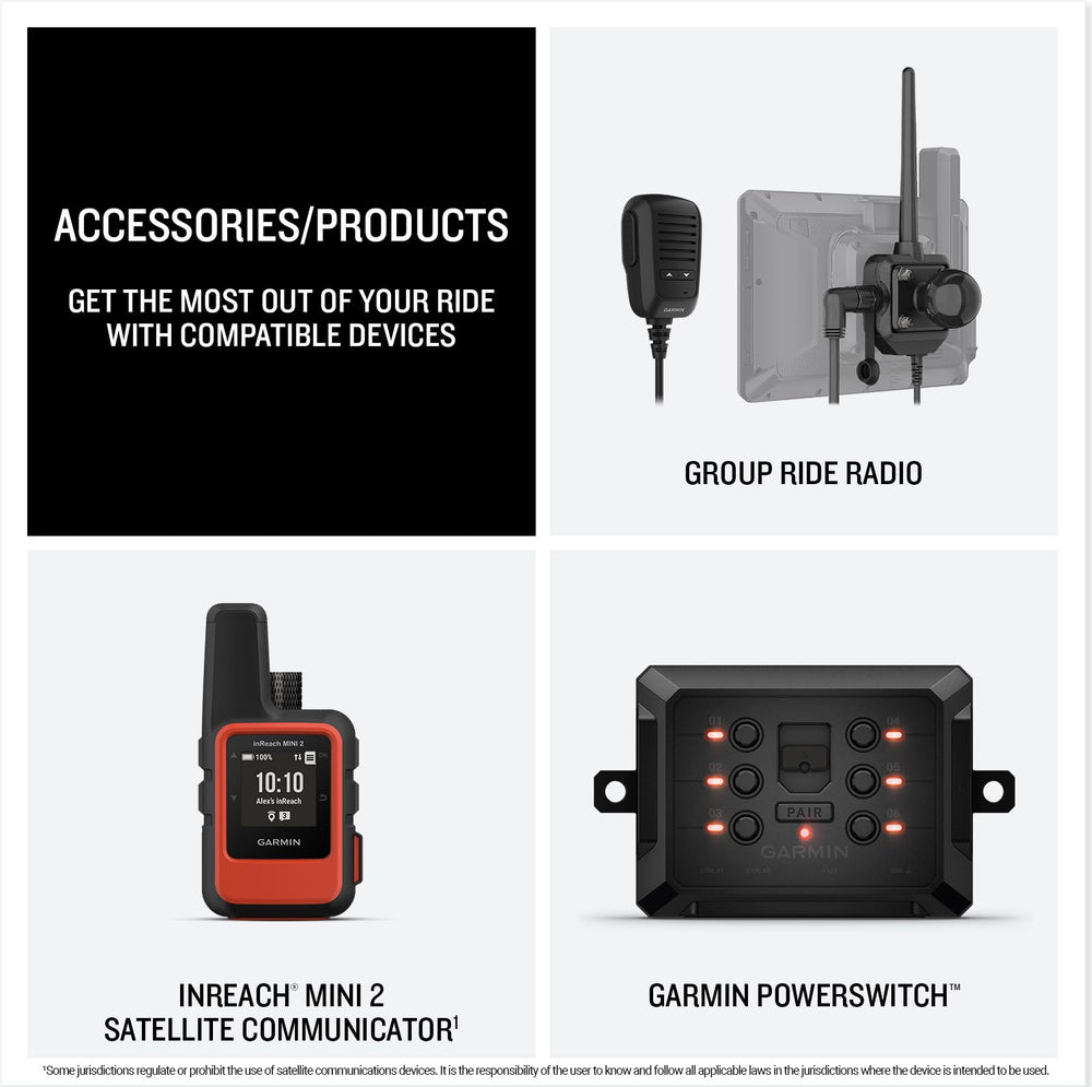 Garmin Tread 2 SxS Edition Outdoor Maps+ provides premium map content and updates