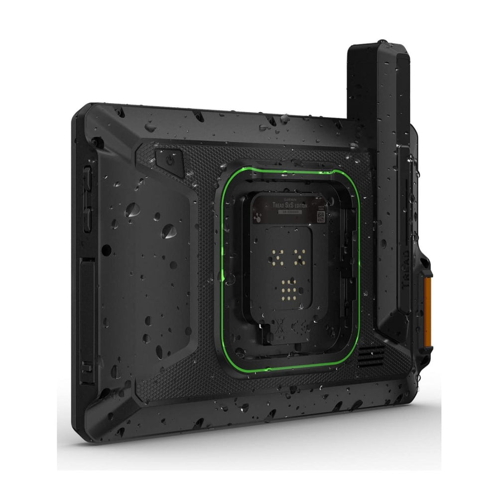 Garmin Tread SxS preloaded topographic 3D maps enhance terrain awareness.