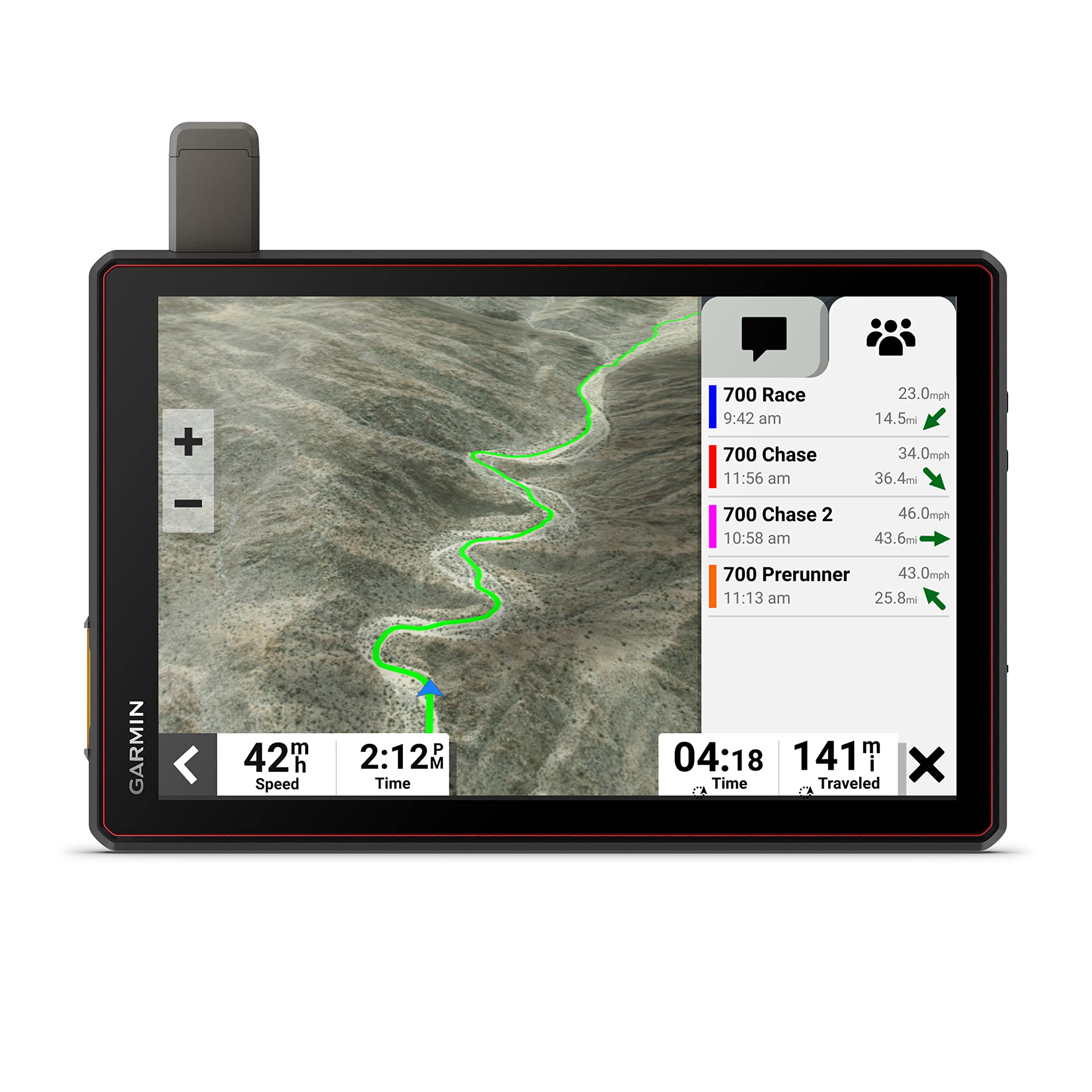 Garmin Tread XL Baja Chase Edition 10 inch display for clear off road navigation