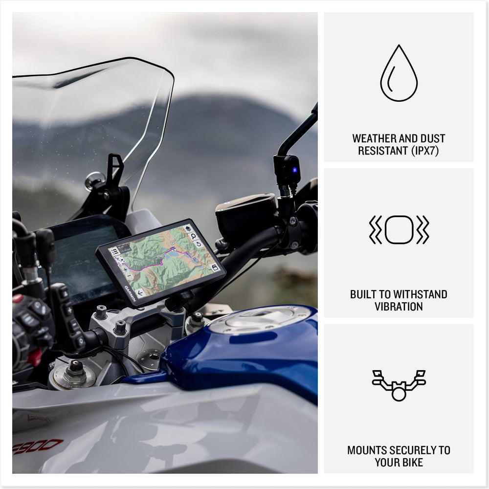 Garmin zūmo XT3 visual route planner helps you map custom rides