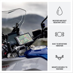 Garmin zūmo XT3 visual route planner helps you map custom rides
