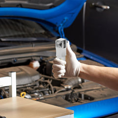 Garneck aluminum clutch pedal extender for Peterbilt 389 enhances pedal stability for safer operation.