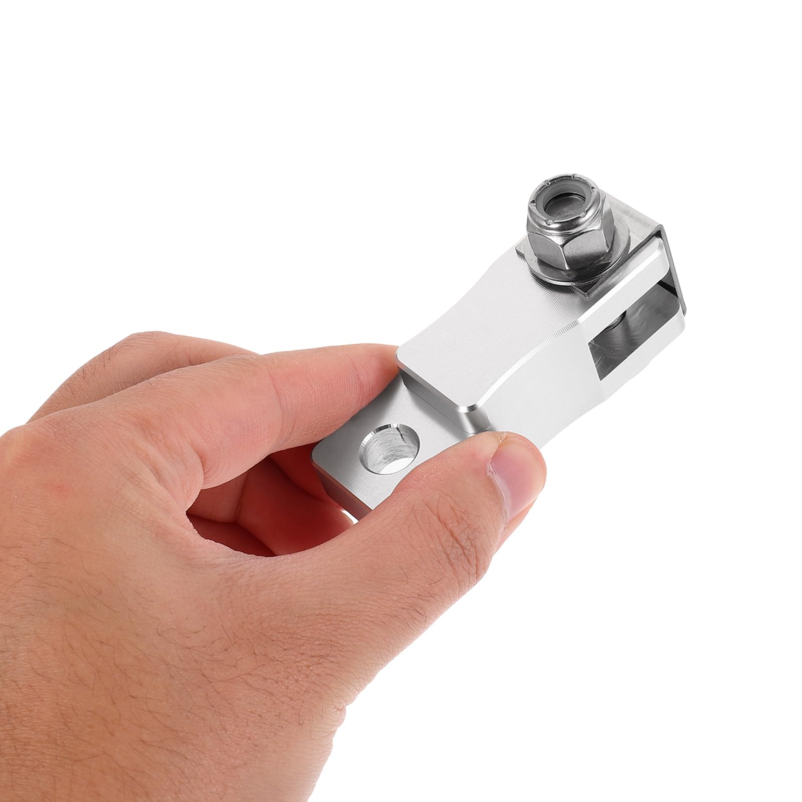 Garneck lightweight aluminum extender reduces fatigue on long highway routes.