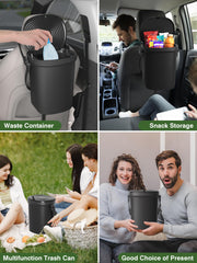 Garoopion 1-9 gallon capacity illustration emphasizing spacious loading for car mess.