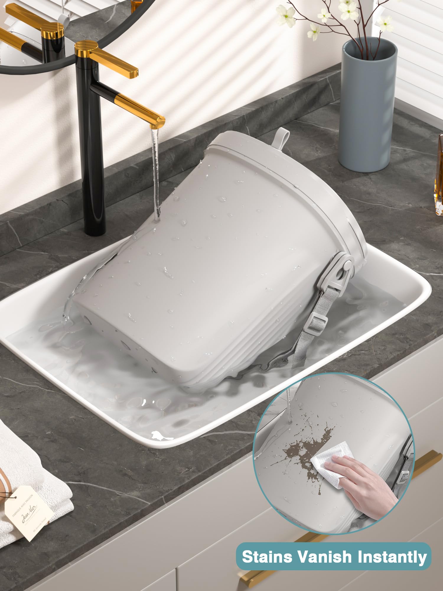 Garoopion easy-clean silicone design for fast maintenance.