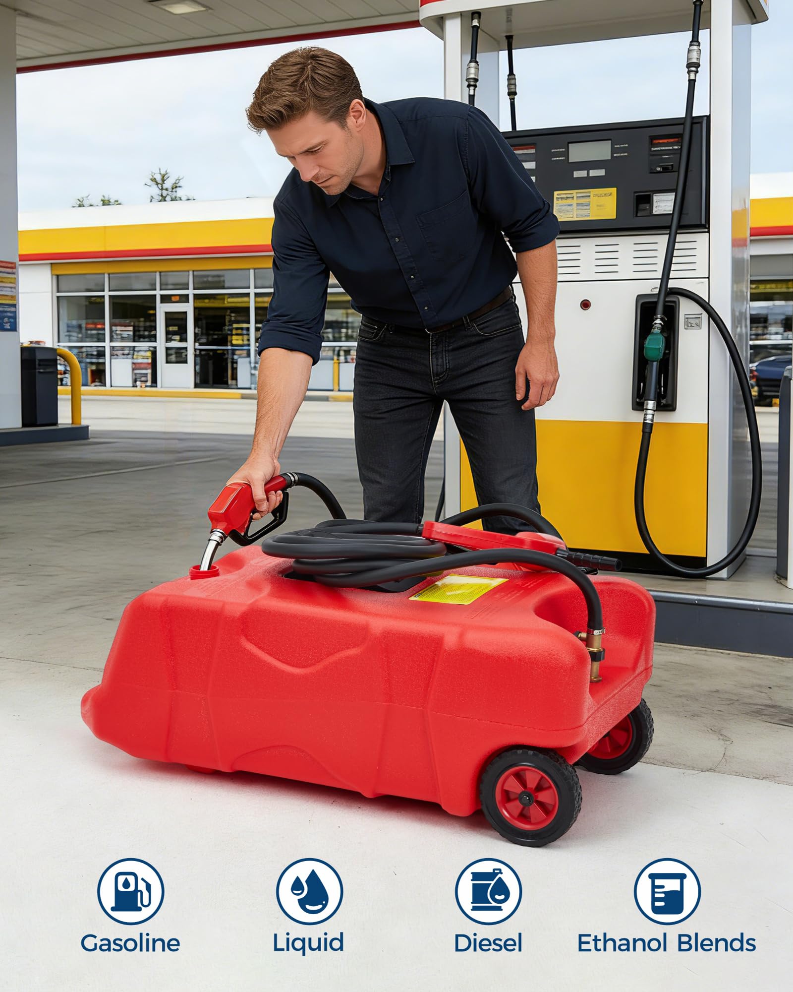 Garvee integrated tool storage and stackable design saves space.