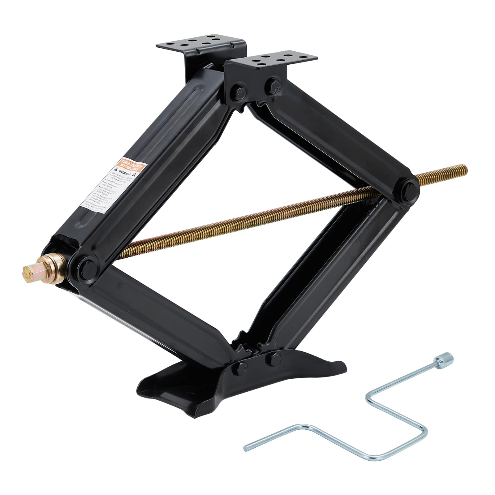GarveeTech camper stabilizer jack supporting up to 7500 lbs for solid trailer stability