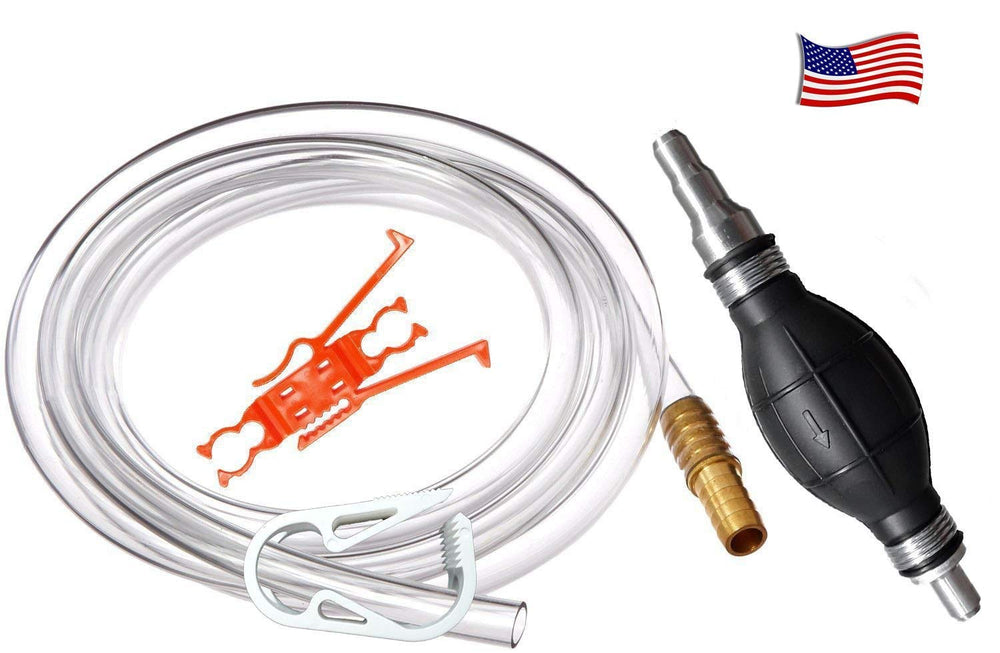 GasTapper fuel transfer pump with brass-tip enabling fast transfers.