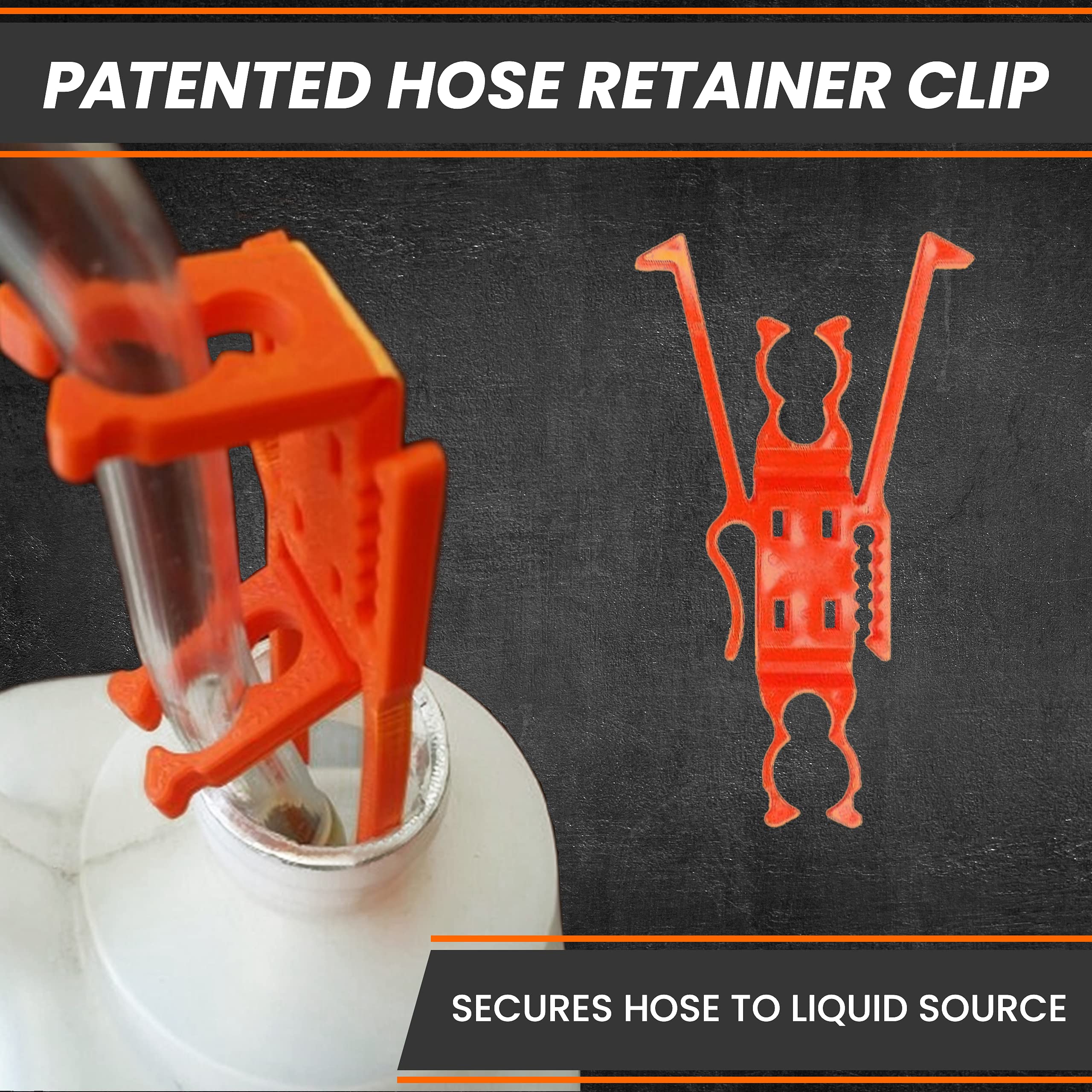GasTapper portable tool ideal for garage and garden liquid transfers.