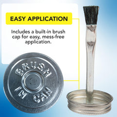 Gasoila NT bottle close-up of brush-cap for precise, mess-free application.