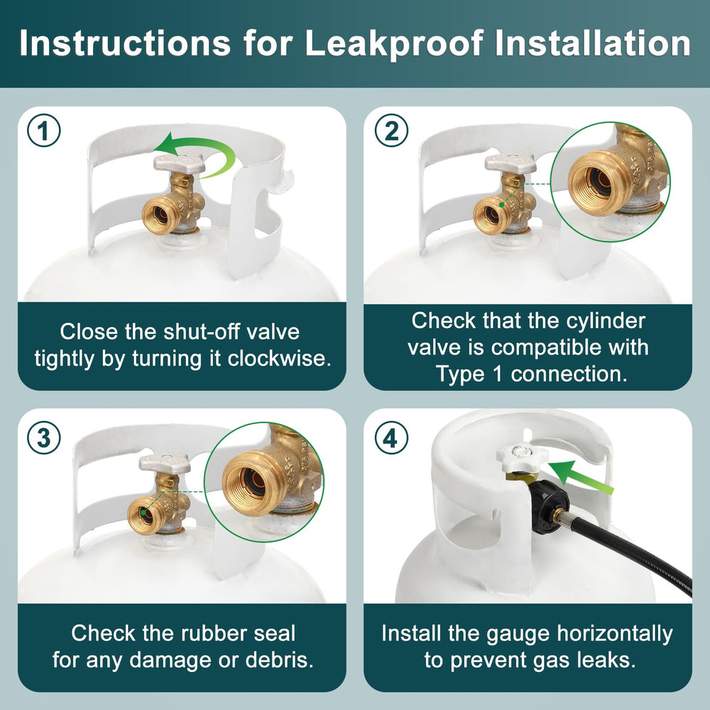 GasPro hose with maintenance check and user guide.