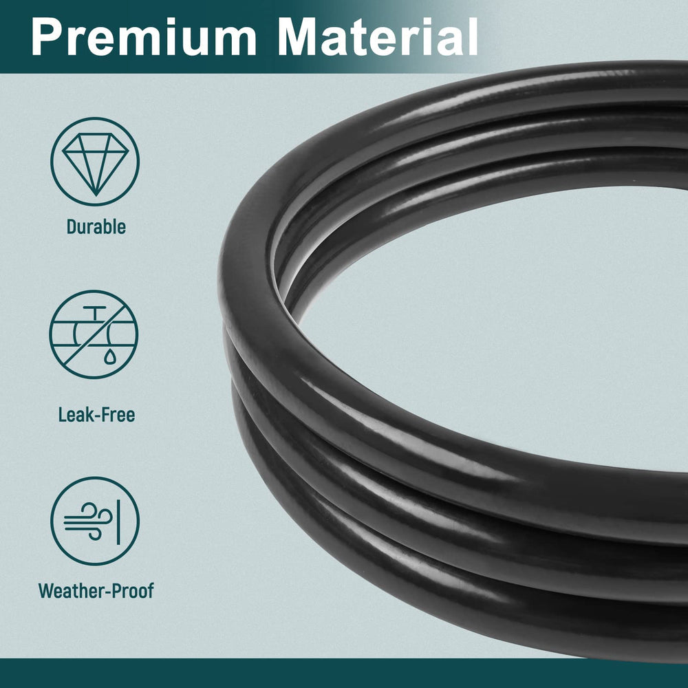 GasPro 15-inch hoses two-pack inside retail box.