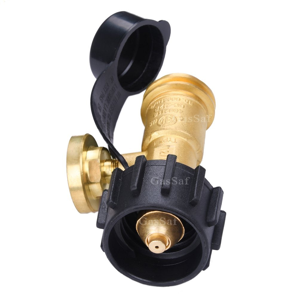 GasSaf brass meter construction ensures durability and precise readings