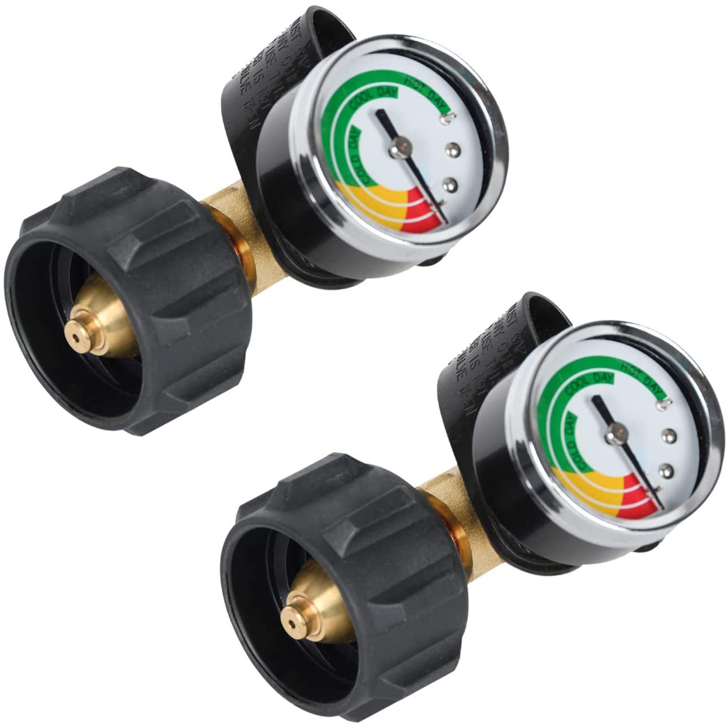 GasSaf propane tank gauge with full-dial display for quick level checks.