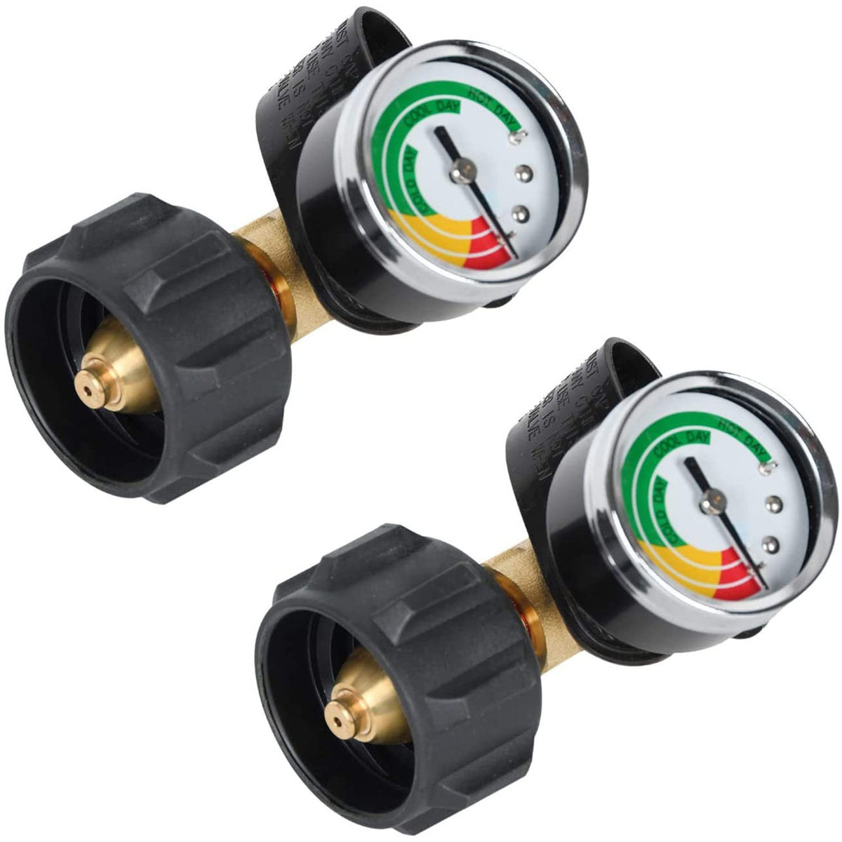 GasSaf propane tank gauge with full-dial display for quick level checks.