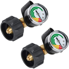 GasSaf propane tank gauge with full-dial display for quick level checks.