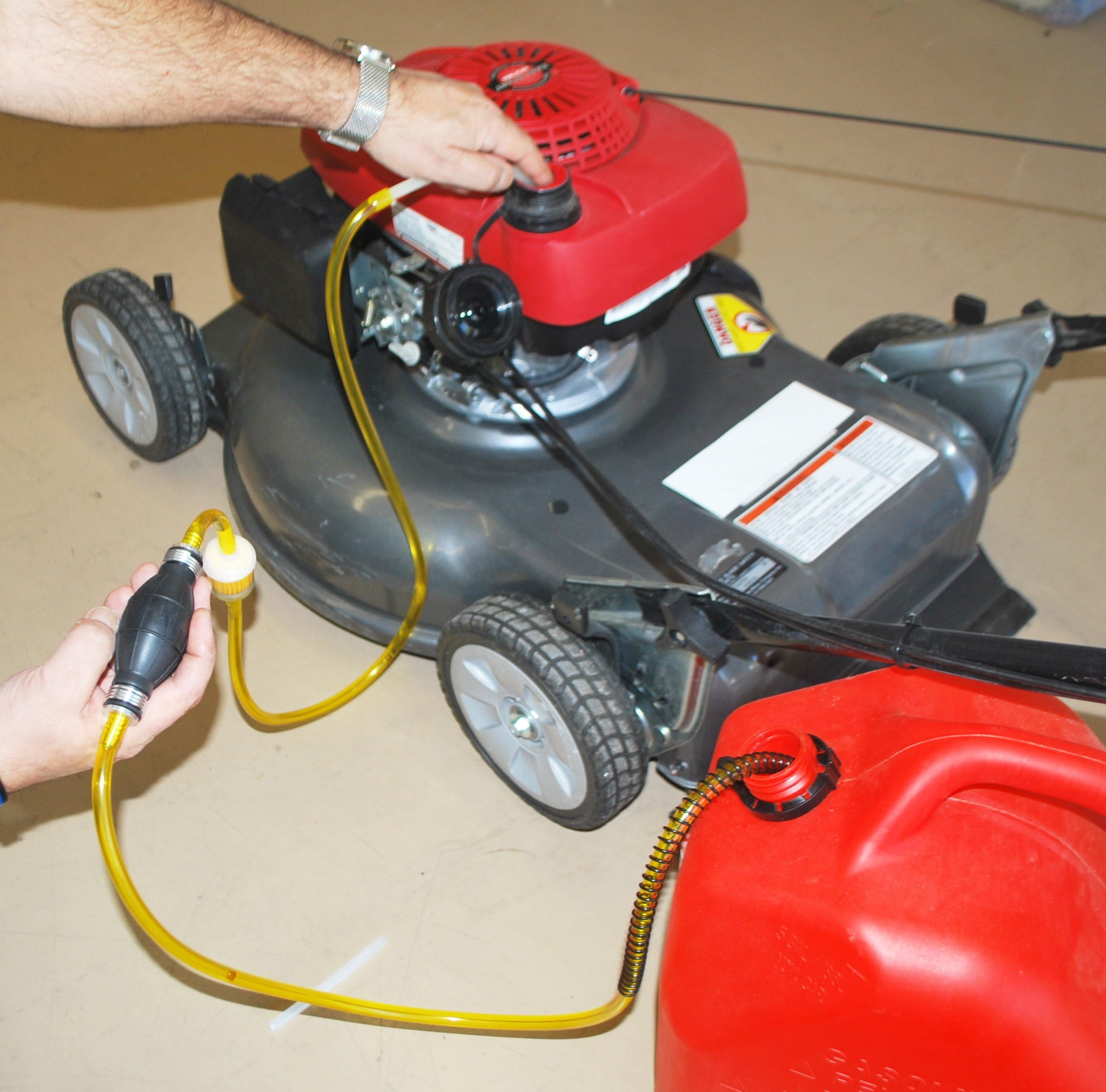 GasTapper access line helps reach tight spaces easily.